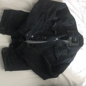Zara Black Denim Jacket
